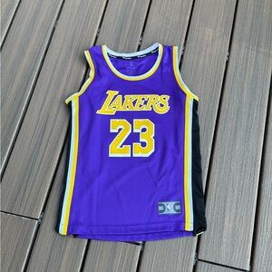 Fanatics Los Angeles Lakers Kids LEBRON JAMES Basketball Jersey